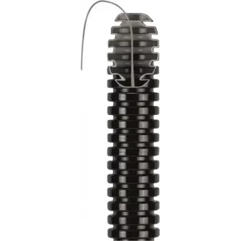 GEWISS DX15125R lankstus gofruotas vamzdis 25mm juodas 75m su įtraukimo viela