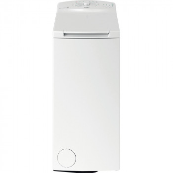 Whirlpool TDLR6240LEUN viršutinio pakrovimo skalbimo mašina, 6 kg, 1200 aps./min., balta