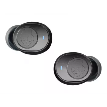 Skullcandy Jib True belaidės ausinės su mikrofonu, Bluetooth 5.0, pasyvioji triukšmo izoliacija, True Black (S2JTW-N740)