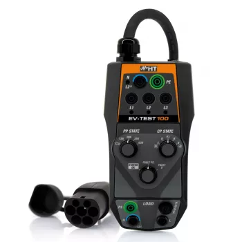 HT Instruments EV-TEST100 EV įkrovimo stotelės testavimo adapteris Type 2 Mode 3 1010960