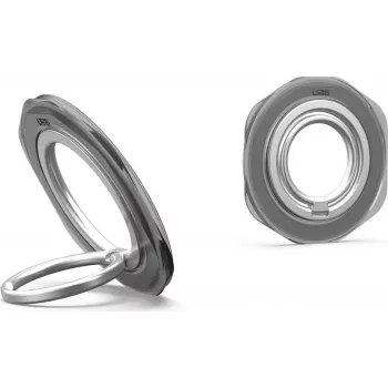 UAG Urban Armor Gear Magnetic Ring Stand LT - Smoke (Grey Transparent) 964452113B3B