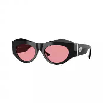 Versace VE4477U 532084 moteriški akiniai nuo saulės, Havana rėmelis, rudi gradientiniai lęšiai, 52mm