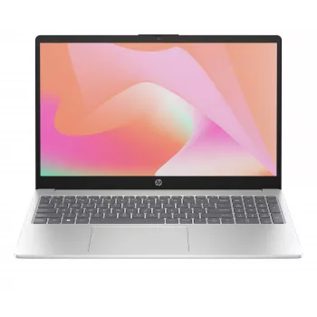 HP 15-fd1770ngx Intel Core i7-150U 15,6 inch Full HD nešiojamas kompiuteris - 8GB RAM, 512GB SSD, Wi-Fi 6, FreeDOS, sidabrinis D8CR5EA#ABD