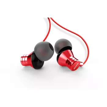 AIWA ESTM-50USB-C/RD ausinės su mikrofonu, USB-A, raudonos