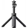 Insta360 Mini 2-in-1 trikojis selfie lazdelė veiksmo kameroms, 1/4 inch sraigtas, aliuminio lydinys, juoda CINSAAVB