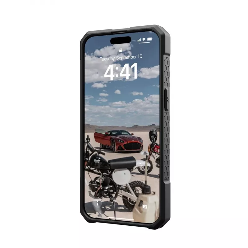 Urban Armor Gear Monarch serijos dėklas Apple iPhone 14 Pro Max - Carbon