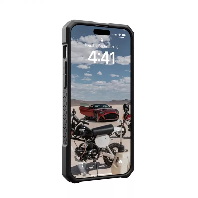 Urban Armor Gear Monarch serijos dėklas Apple iPhone 14 Pro Max - Carbon