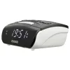 AIWA CR-15 skaitmeninis FM laikrodis-radijas su dvigubu žadintuvu, LED ekranu, miego laikmačiu - juodas