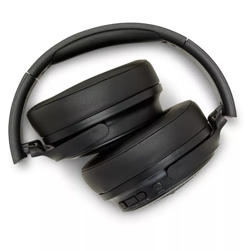 AIWA HST-250BT/BK belaidės ausinės į ausį su HyperBass, Bluetooth 5.0, IPX4, juodos