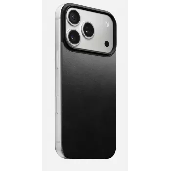 NOMAD magnetinis odinis užnugaris iPhone 17 Pro – suderinamas su MagSafe, Horween oda, juodas