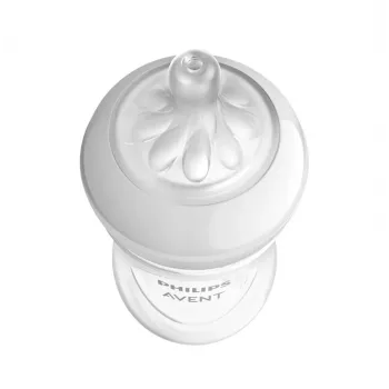 Philips Avent Natural Response buteliuko žindukai, greitas srautas, 3 mėn.+, 2 vnt., silikonas, permatomas
