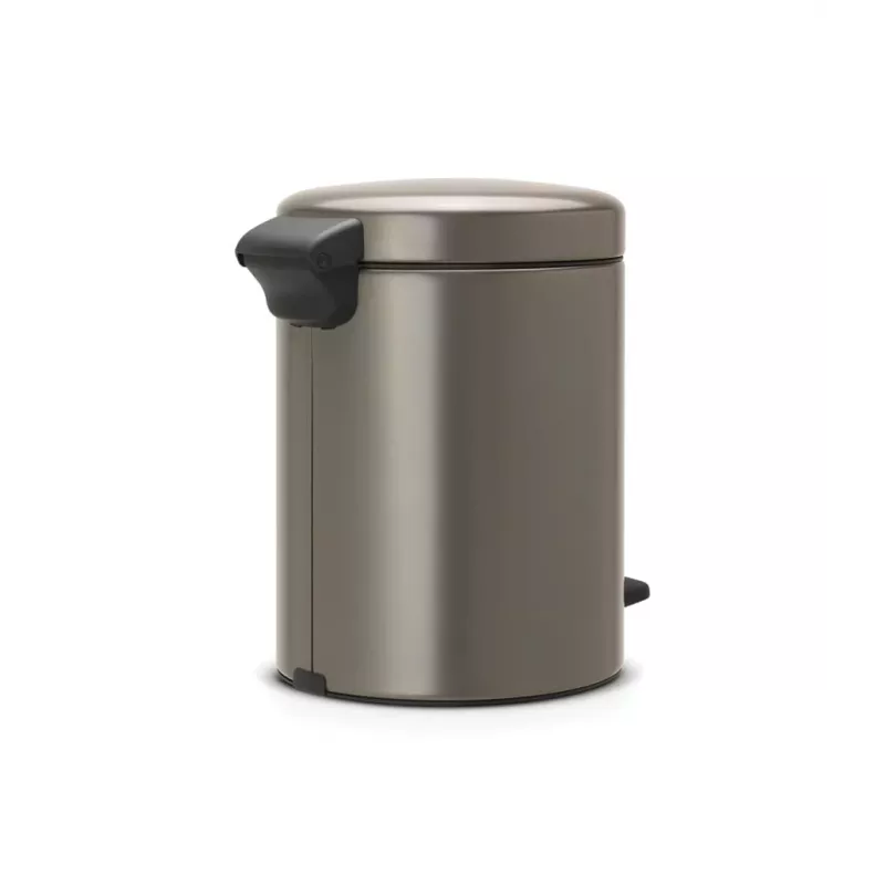 Brabantia NewIcon 5 litrų pedalų šiukšliadėžė, platininė