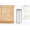 Brabantia Touch Bin 30L šiukšlių krepšys, matinis plienas