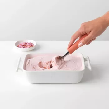 Brabantia Tasty+ ledų šaukštas, terakotos rožinės spalvos