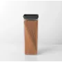 Brabantia kvadratinė maisto laikymo talpa 2,5 l tamsiai pilka