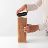 Brabantia kvadratinė maisto laikymo talpa 2,5 l tamsiai pilka