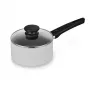 Brabantia Indu+ puodas 16 cm su nesvylančia danga, 1,5 L, indukcinis, juodas