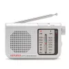 AIWA RS-55/SL nešiojamas analoginis AM/FM kišeninis radijas, pilkas