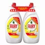 FAIRY Citrinų skysčio indams ploviklis dvigubas paketas, 2 x 1350 ml