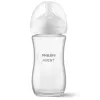 Philips AVENT Natural Response stiklinis kūdikio buteliukas 240 ml, vidutinio srauto žindukas, 1m+