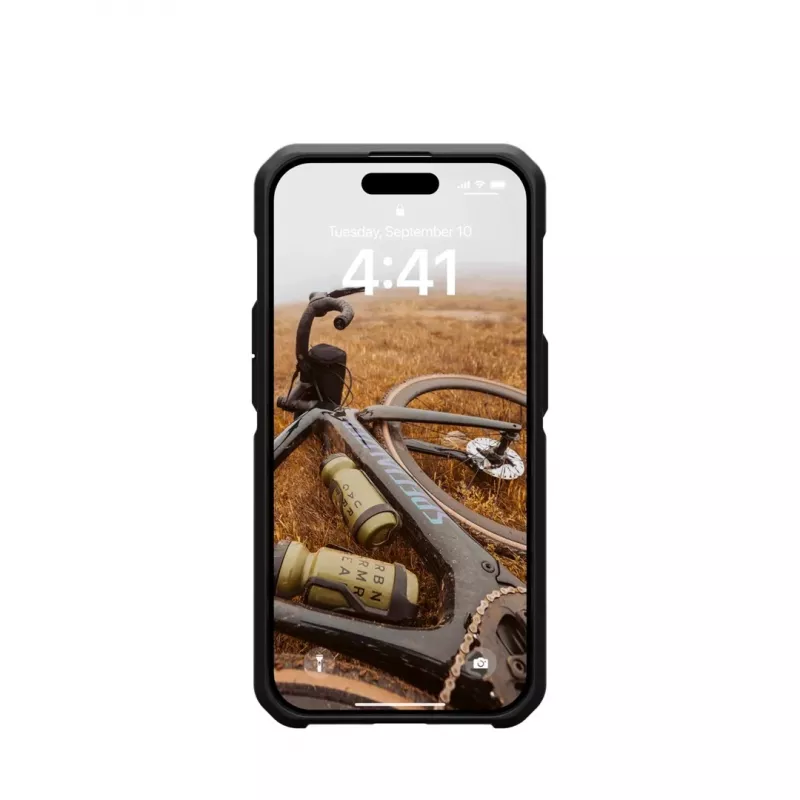 UAG Metropolis LT Magsafe dėklas iPhone 15 Pro - Aramid Fiber, juodas