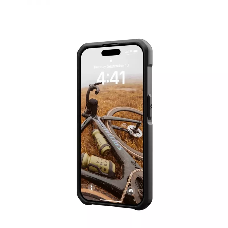 UAG Metropolis LT Magsafe dėklas iPhone 15 Pro - Aramid Fiber, juodas