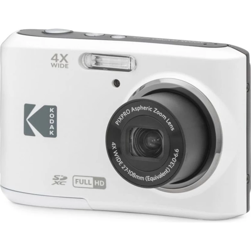 Kodak PIXPRO FZ45 baltas skaitmeninis fotoaparatas