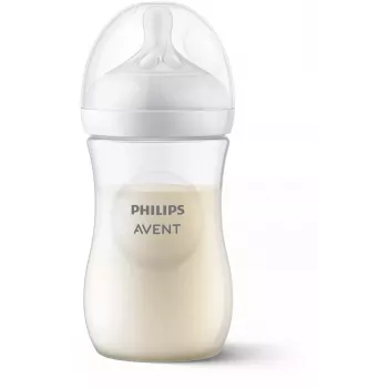 Philips AVENT Natural Response kūdikio buteliukas 260 ml, vidutinio srauto žindukas, 1m+