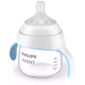 Philips Avent Natural Response mokomasis puodelis 150 ml, vidutinio srauto čiulptukas, 6 mėn.+