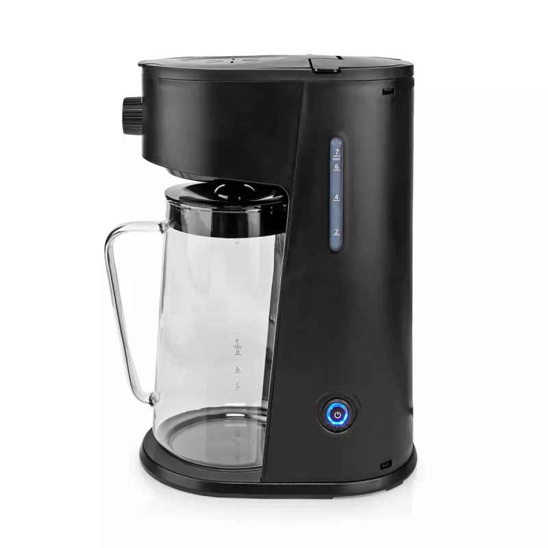 Gastronoma 18100004 Šaltos kavos ir arbatos virimo aparatas, 2,5 L, 1500 W, juodas / nerūdijančio plieno