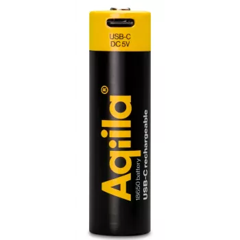 AQIILA AQ18018650398C1 USB-C įkraunama NiMH baterija, 1,2 V, 1 vnt.
