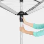 Brabantia rotacinis skalbinių džiovintuvas Lift-O-Matic 50 m, Metallic Grey
