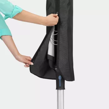 Brabantia rotacinis skalbinių džiovintuvas Lift-O-Matic 50 m, Metallic Grey