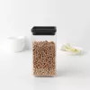 Brabantia Make & Take stačiakampė maisto laikymo talpa 1,6 L tamsiai pilka