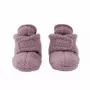 Lodger Slipper Teddy kūdikių šlepetės, rožinės, 6-12 mėn., neslystančiu padu, flisas