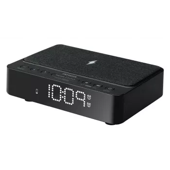 AIWA CR-30/BK skaitmeninis žadintuvas su LED ekranu, FM/PLL radiju, juodas