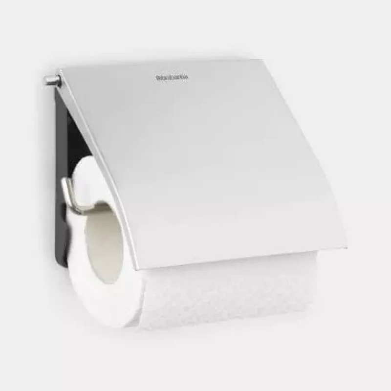 Brabantia 385322 sieninis tualetinio popieriaus laikiklis, matinis plienas