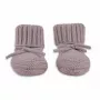 Lodger Slipper Merino vilnos kūdikių šlepetės, rožinės, 6-12 mėn.