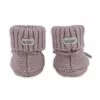 Lodger Slipper Merino vilnos kūdikių šlepetės, rožinės, 6-12 mėn.