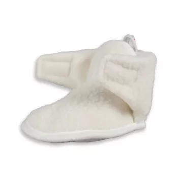 Lodger Slipper Teddy kūdikių šlepetės Cloud Dancer 6-12 mėn.