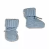 Lodger Slipper Merino vilnos kūdikių šlepetės, Blue Fogg, 6-12 mėnesių