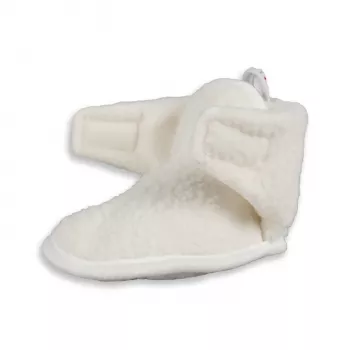Lodger Slipper Teddy kūdikių šlepetės, Cloud Dancer, 12-18 mėnesių