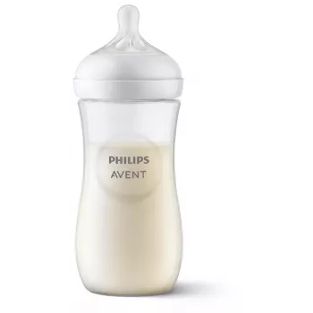Philips Avent Natural Response kūdikių buteliukas 330 ml, greito srauto žindukas, 3 mėn.+