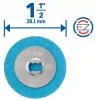 Dremel 2615S411DM šlifavimo diskai, 38,1 mm, 180 grūdėtumo, 3 vnt.