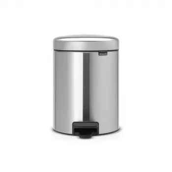 Brabantia NewIcon 5 litrų pedalų šiukšliadėžė, matinis plienas
