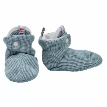 Lodger Slipper Ciumbelle medvilniniai kūdikių šlepetės, 3-6 mėnesių, Ocean