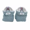 Lodger Slipper Ciumbelle medvilniniai kūdikių šlepetės, 3-6 mėnesių, Ocean