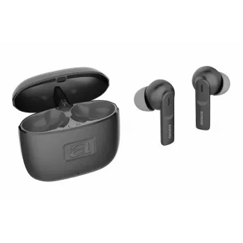 AIWA EBTW-200 belaidės ant ausų Bluetooth ausinės, juodos