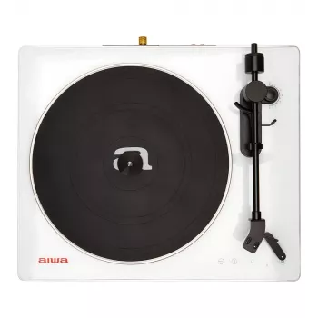 AIWA APX-680BT/WT juostinis patefonas su Bluetooth, USB įrašymu ir kompiuterio jungtimi - juodas
