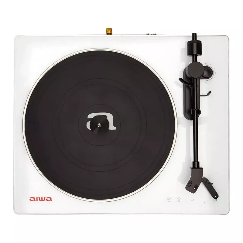 AIWA APX-680BT/WT juostinis patefonas su Bluetooth, USB įrašymu ir kompiuterio jungtimi - juodas